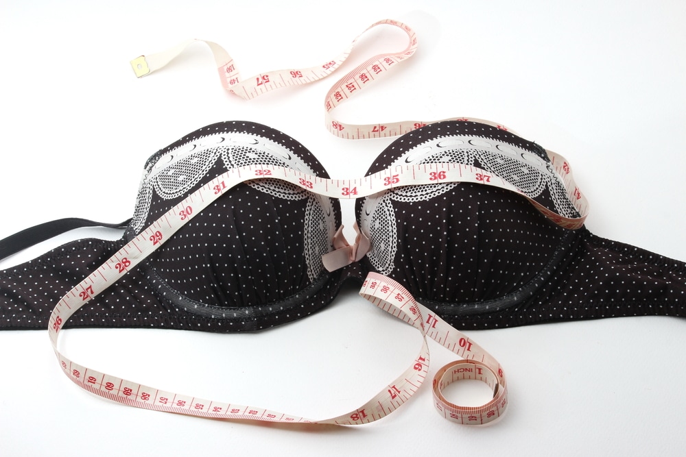 soutien gorge ruban metre mesure