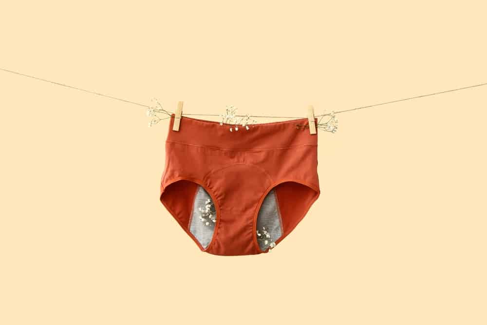 culotte menstruelle sechage