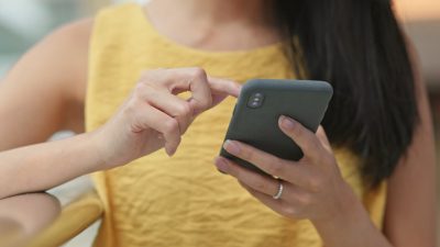 smartphone femme